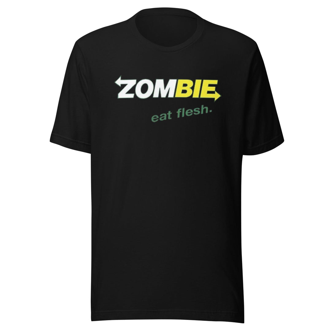 Famous Sub Shop Logo Zombie Eat Fresh T-shirt Short Sleeve Ultra Soft Cotton Crewneck Top - TopKoalaTee