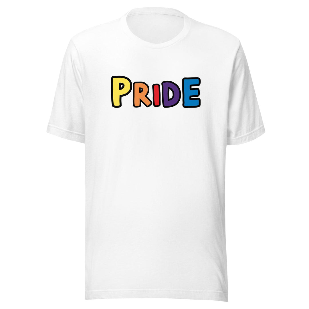 Gay Prde T-shirt Pride in Flag Colors Top Koala Tee - TopKoalaTee