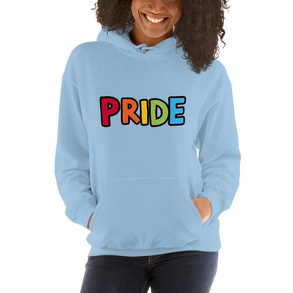 Gay Pride Hoodie Colorful Pride Top Koala Tee Pullover - TopKoalaTee