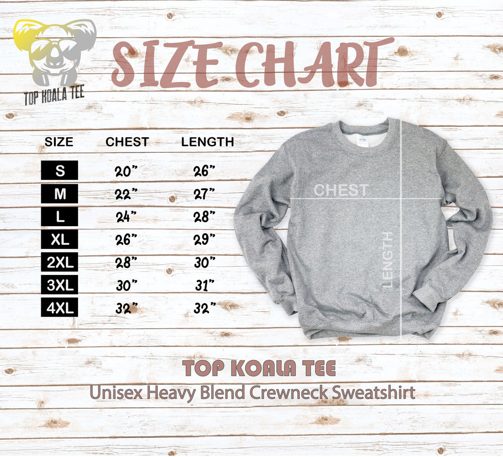 Gildan Heavy Blend Black Crewneck Sweatshirt 18000 - TopKoalaTee