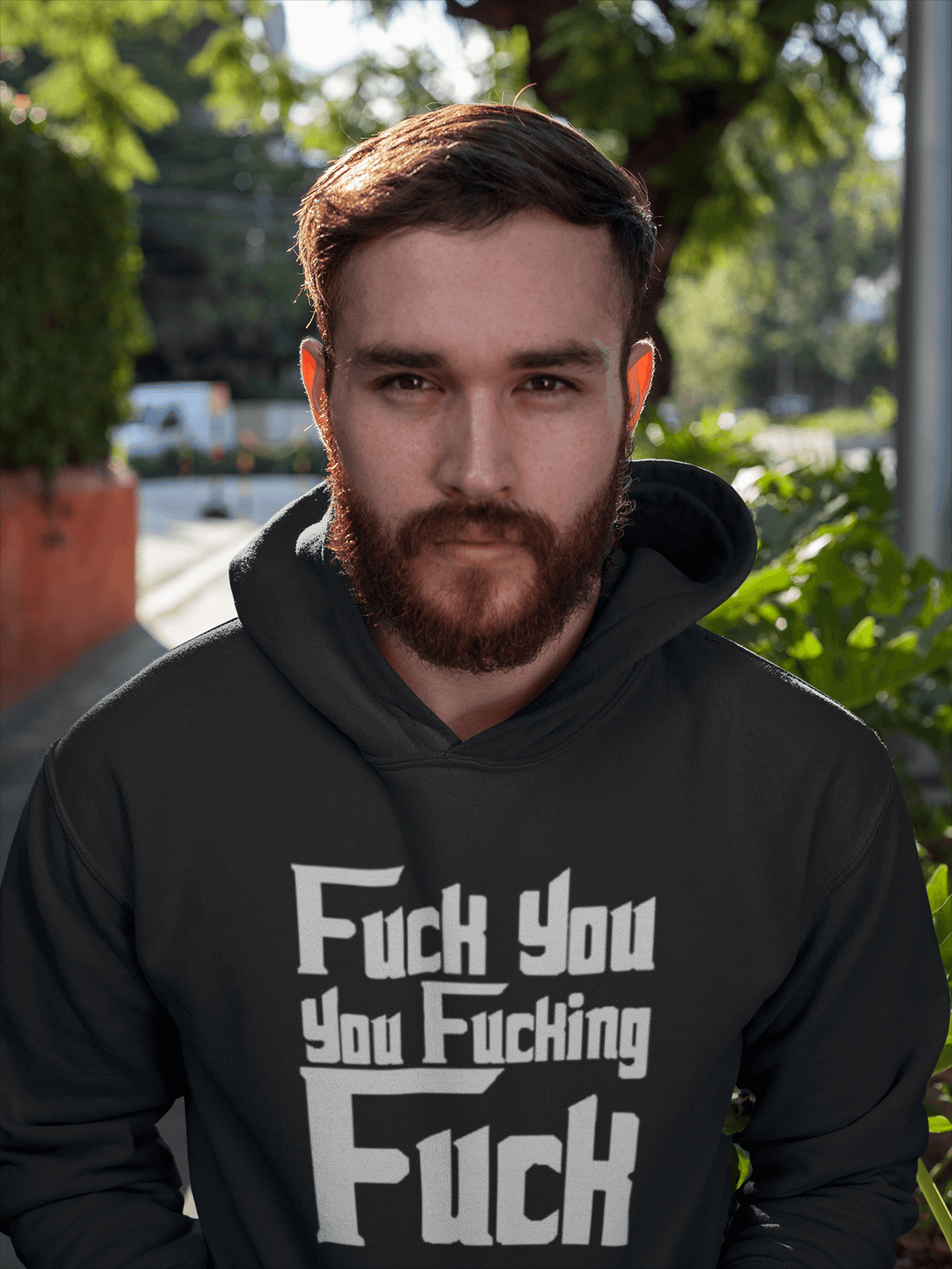 Godfather Hoodie Fu*k you Fu*king F**ck Top Koala Soft Style Pullover - TopKoalaTee