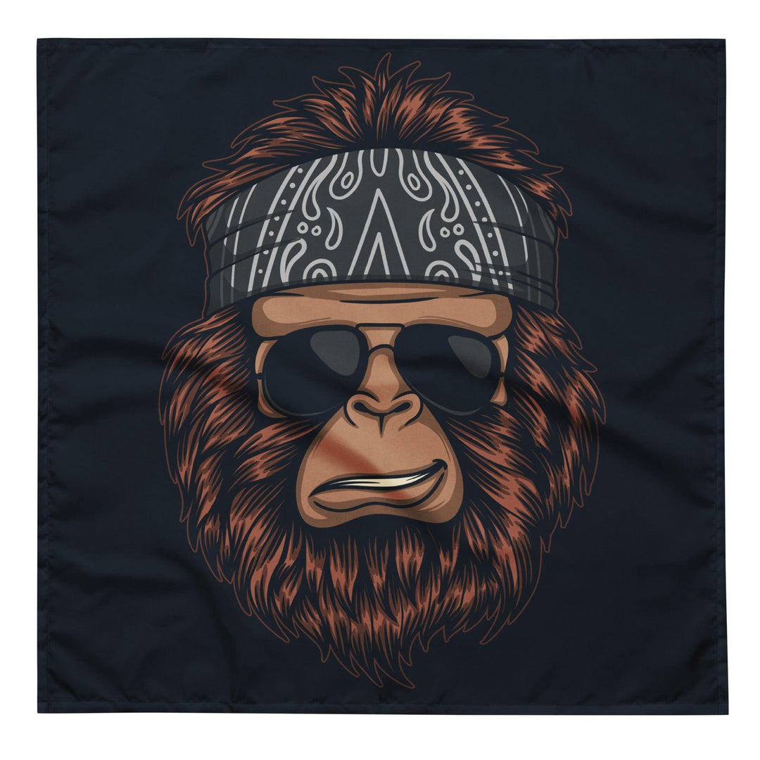 Gorilla with Sunglasses Designer Bandana Luxury Neck Scarf - TopKoalaTee