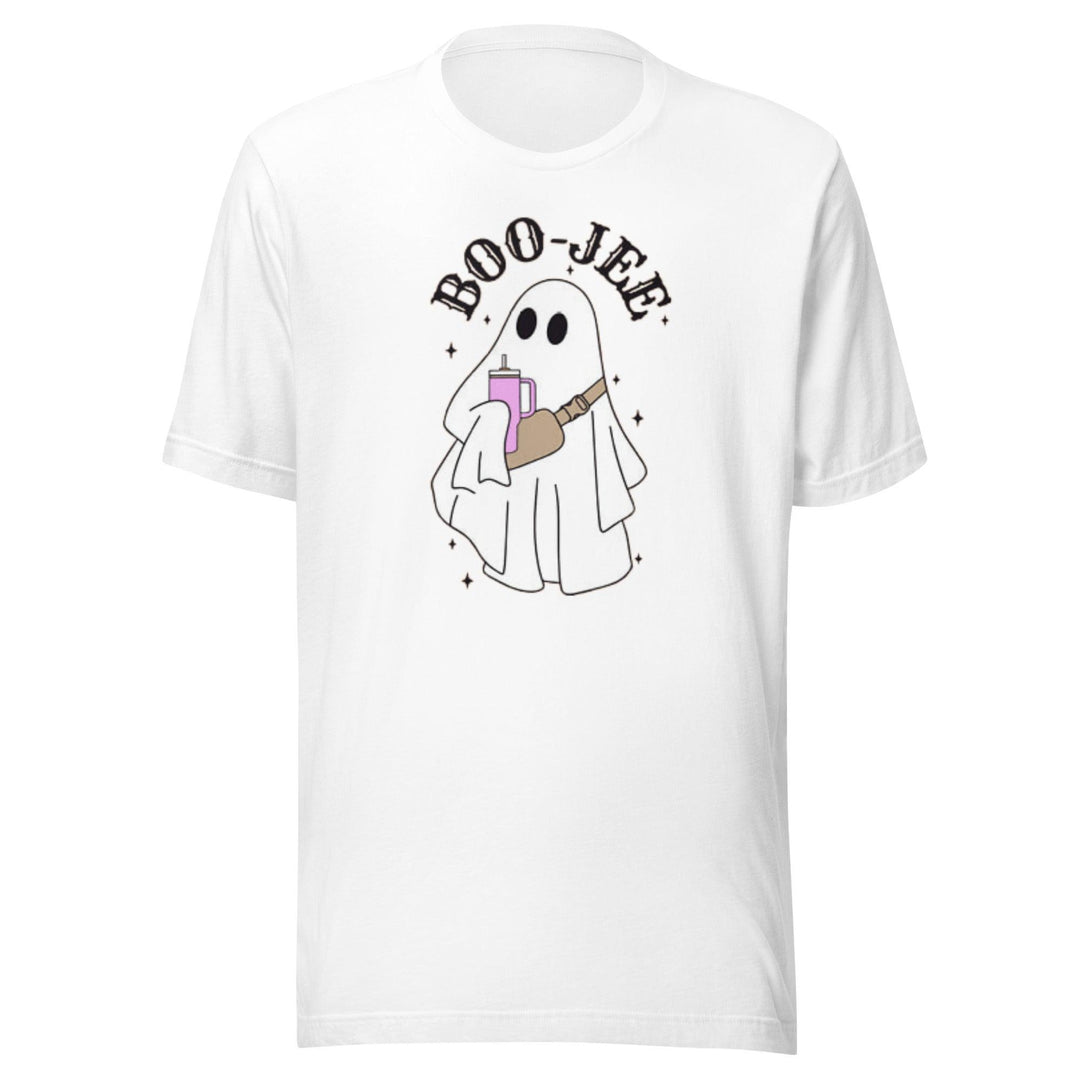 Halloween Ghost T-shirt Boo Jee Top Koala Softstyle Unisex Tee - TopKoalaTee