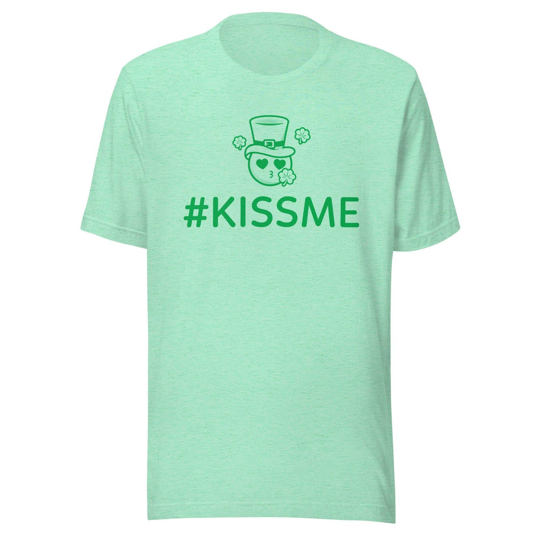 Hashtag Kiss Me I am Irish Short Sleeve Unisex t-shirt - TopKoalaTee