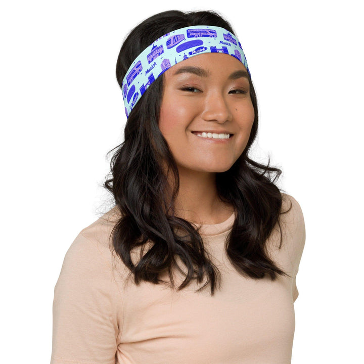 Munich City Themed Quick Dry Unisex Strech Headband - TopKoalaTee