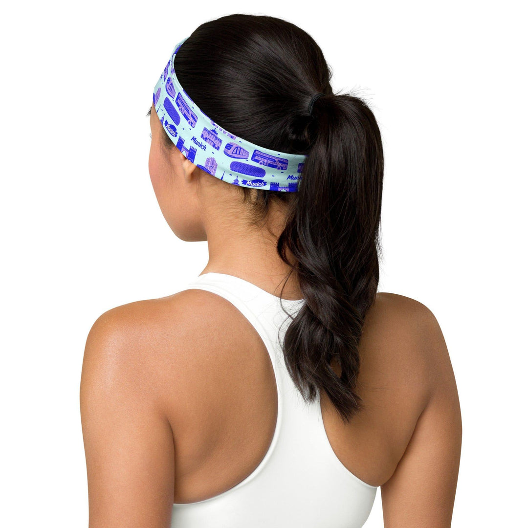 Munich City Themed Quick Dry Unisex Strech Headband - TopKoalaTee