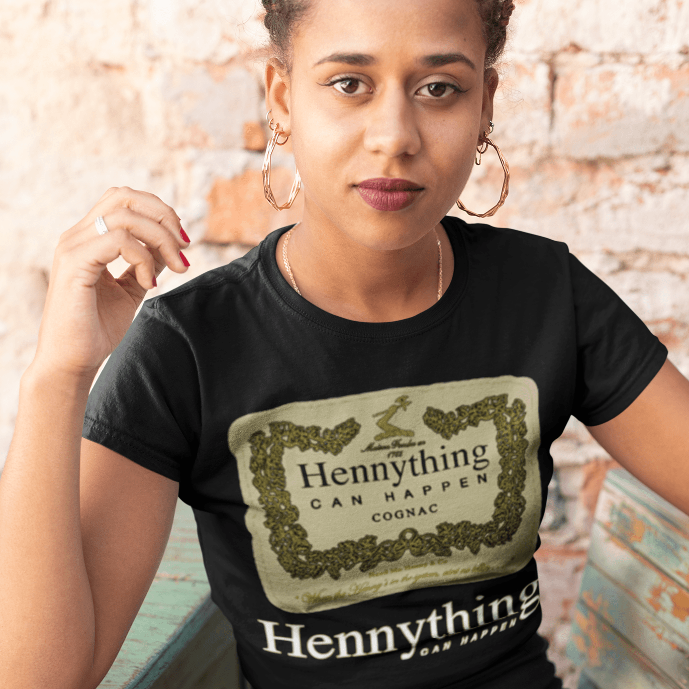 Hennesy T-shirt Hennything Can Happen Top Koala Unisex Tee - TopKoalaTee