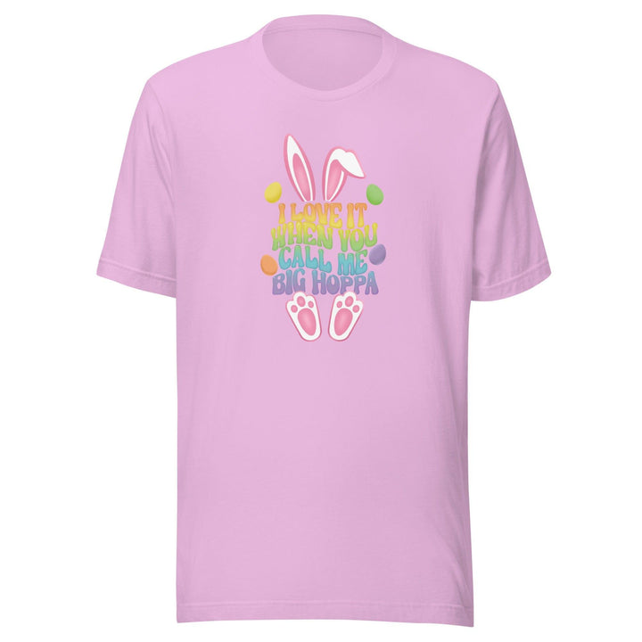 Easter T-shirt I Love it When you Call me Big Hoppa Top - TopKoalaTee