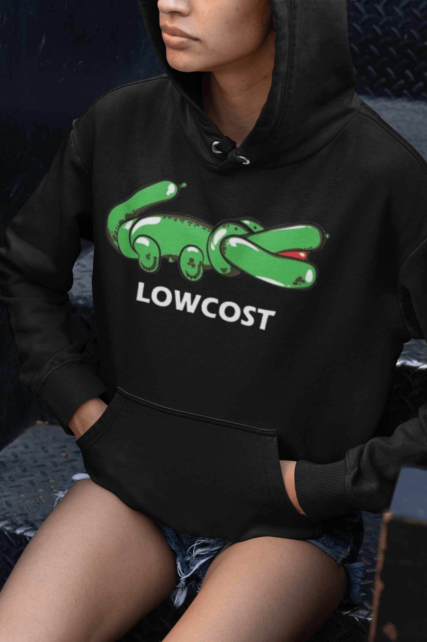 Ultra Soft Hoodie Blended Cotton Midweight Unisex Pullover LowCost Alligator - TopKoalaTee