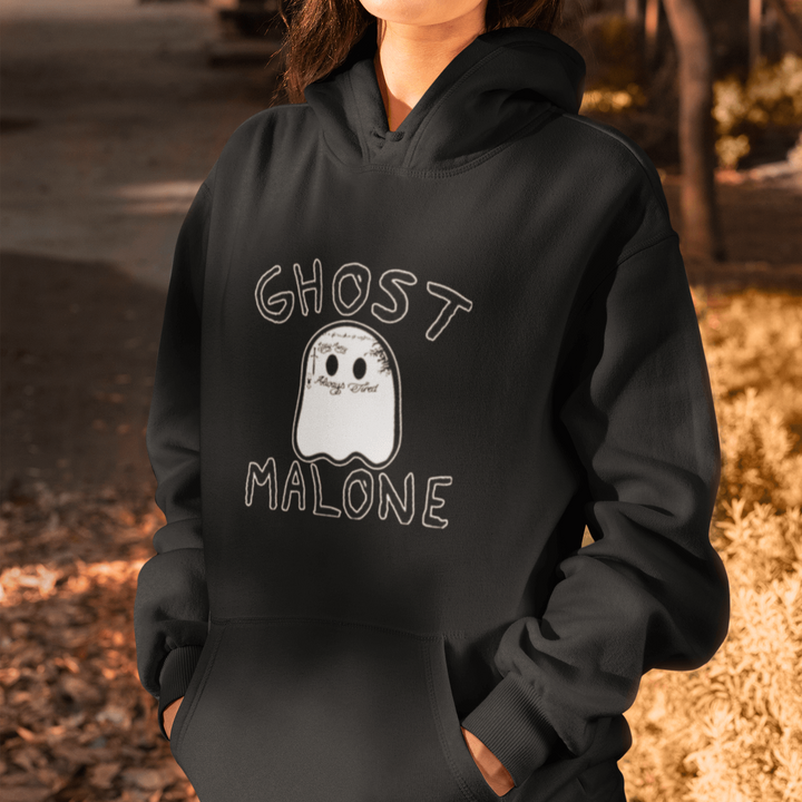 Famous Song Artist Halloween Hoodie Ghost Malone Top Koala Pullover - TopKoalaTee