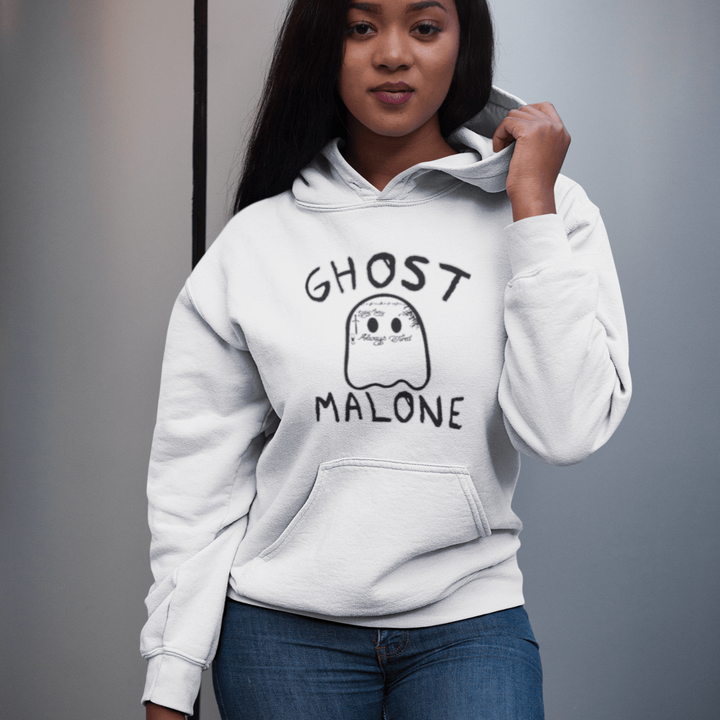 Famous Song Artist Halloween Hoodie Ghost Malone Top Koala Pullover - TopKoalaTee