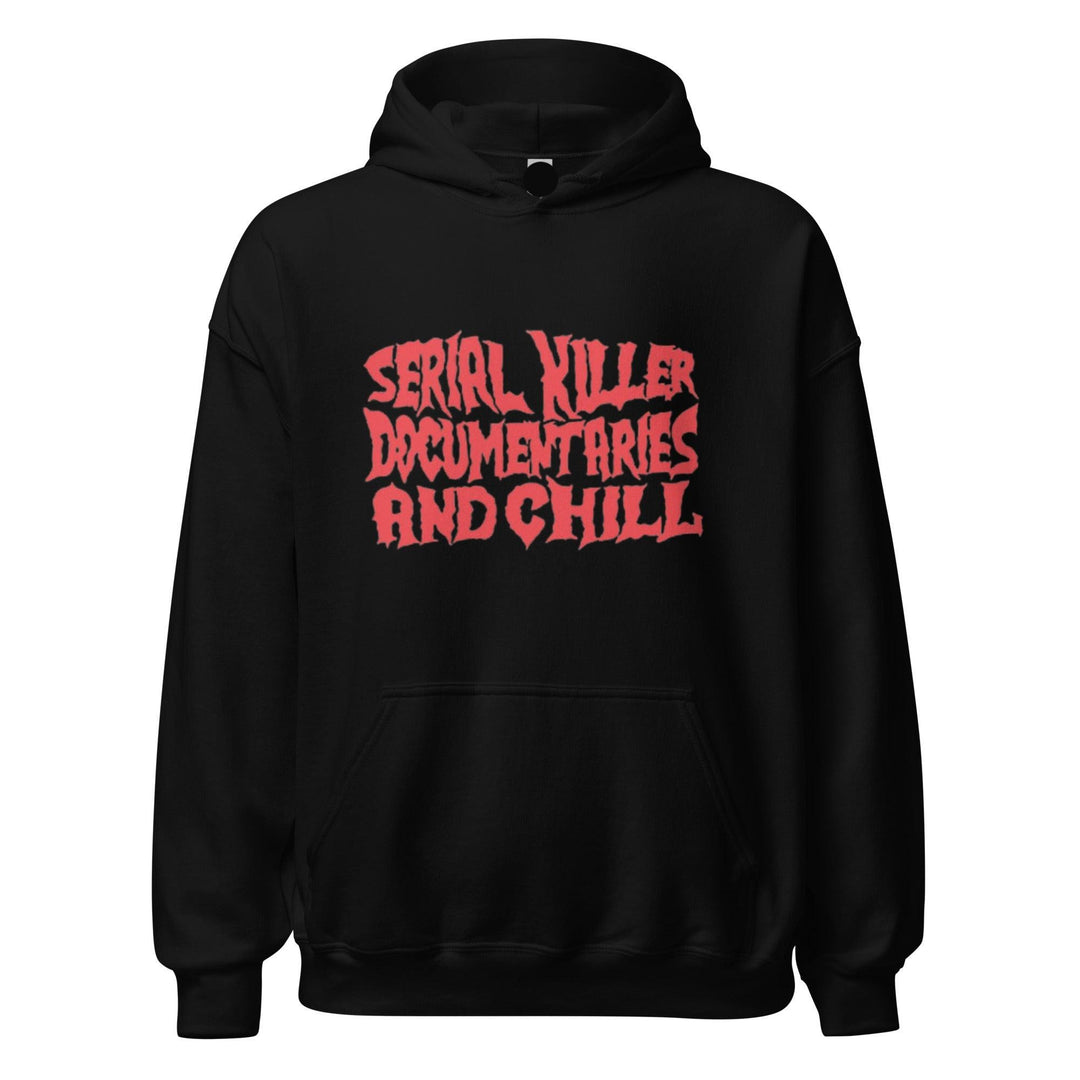 Halloween Hoodie Serial Killer Documentaries and Chill Top Koala Pullover - TopKoalaTee