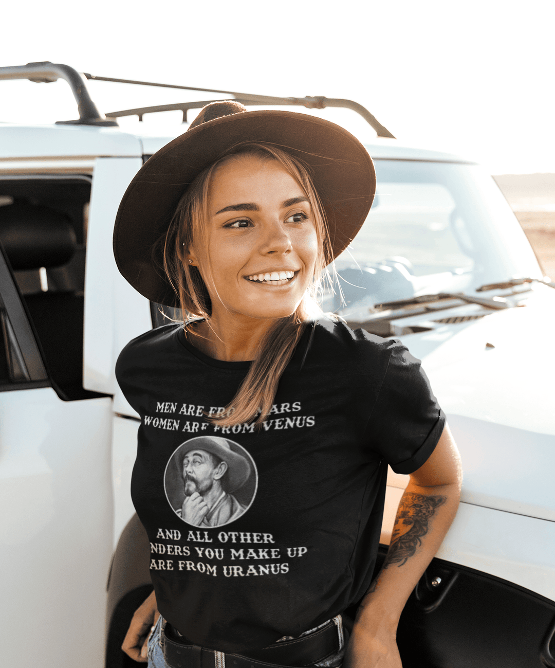 Humor Gender Roles T-shirt Short Sleeve 100% Cotton Unisex Crew Neck Top - TopKoalaTee