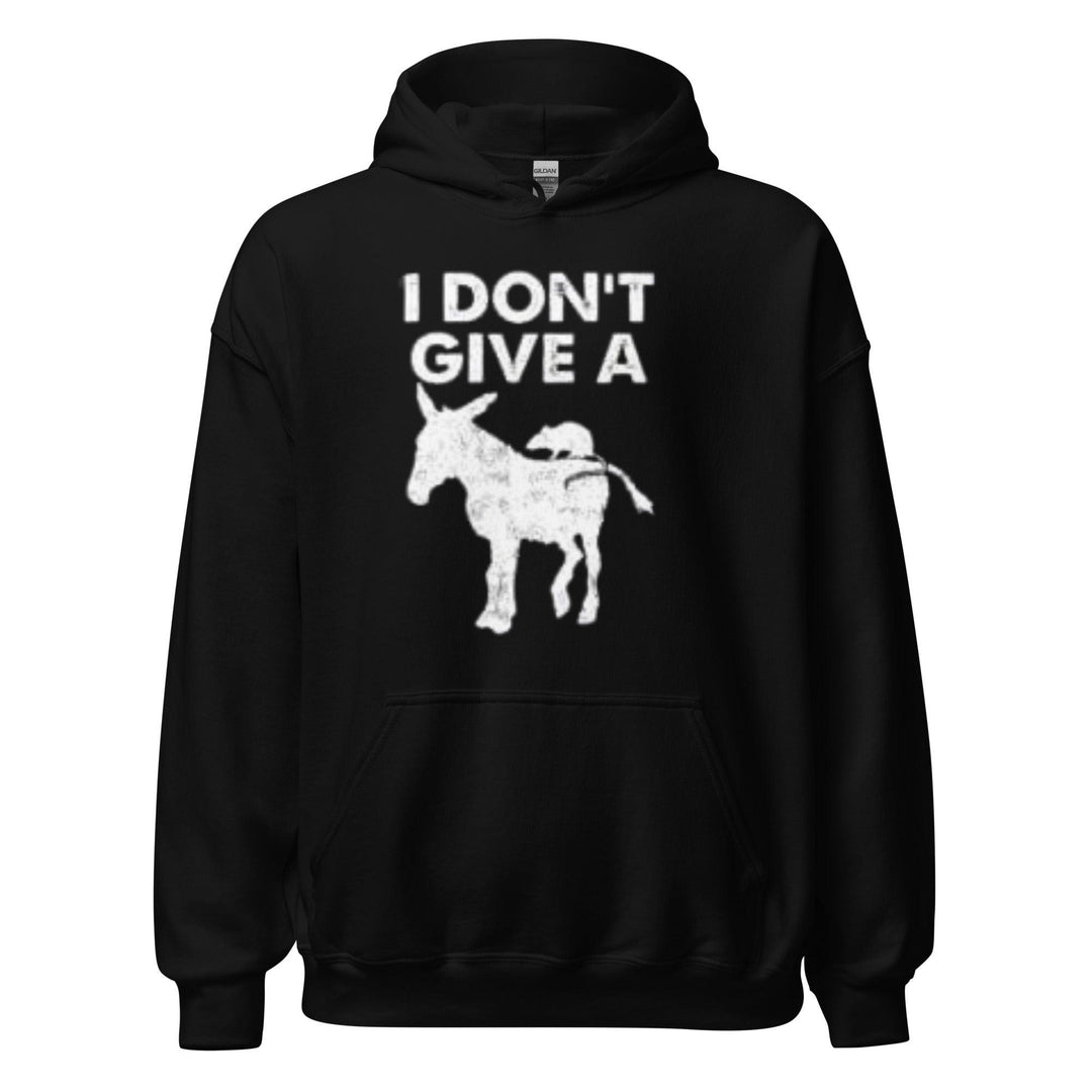 Blended Cotton Hoodie I Don't Give A Rats Ass Top Koala Soft Style Pullover - TopKoalaTee