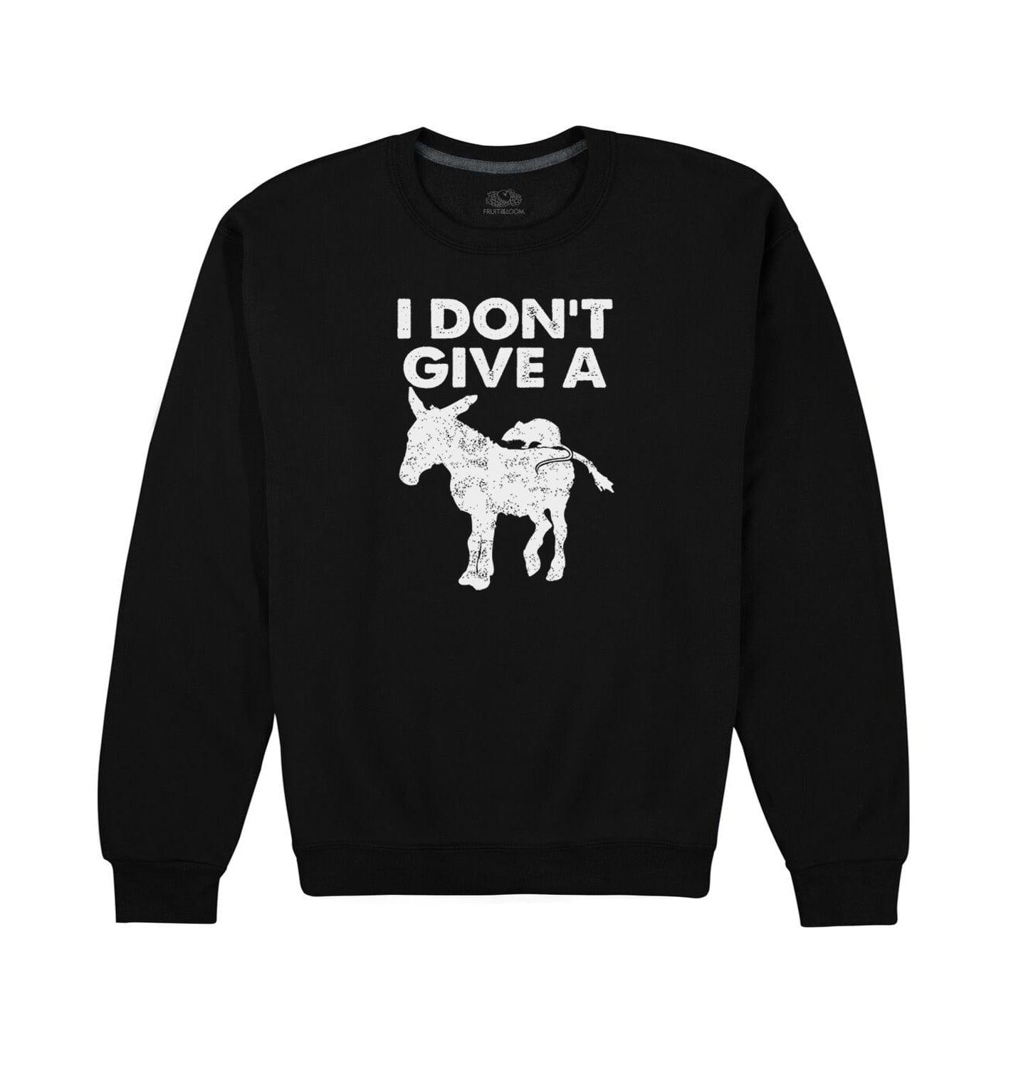 I Don't Give A Rat's Ass Crewneck Sweatshirt 