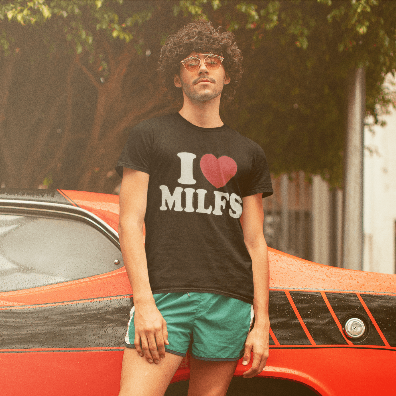 I Heart Milfs Soft Style Lightweight Unisex T-Shirt - TopKoalaTee
