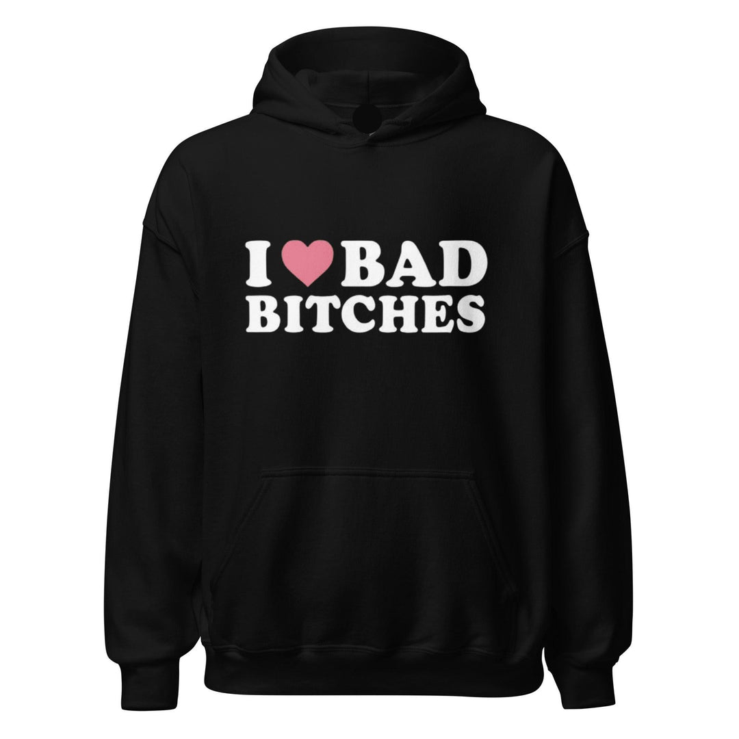 I Love Bad Bi**ches Top Koala Heavyweight Softstyle Unisex Pullover - TopKoalaTee