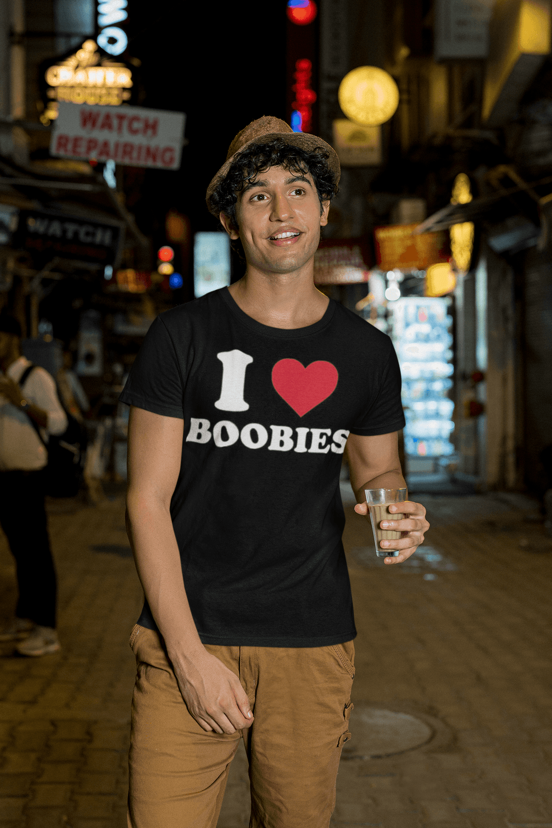 I Love Boobies T-shirt Top Koala Softstyle Short Sleeve Unisex Tee - TopKoalaTee