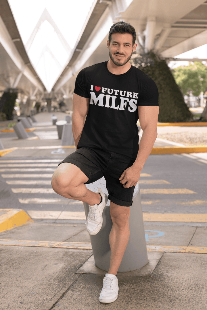 I heart Future Milfs Soft Style Short Sleeve Unisex t-shirt - TopKoalaTee