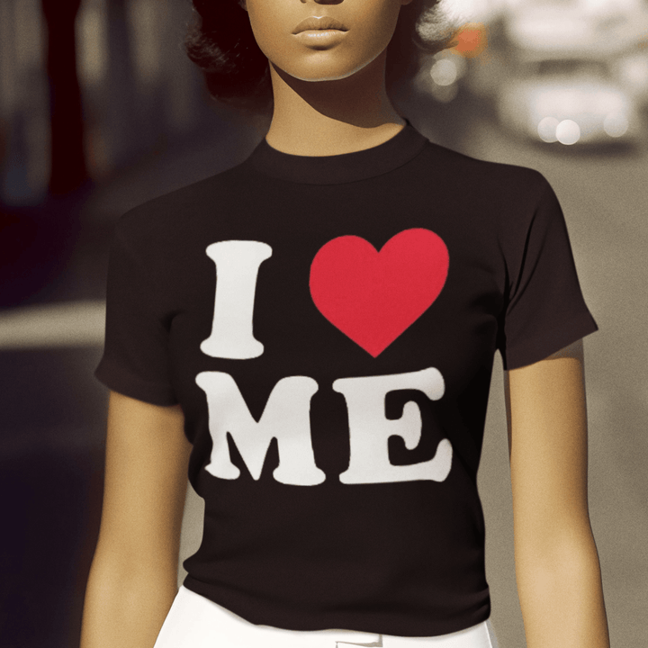 I Love Me Short Sleeve 100% Cotton Crew Neck Unisex Top - TopKoalaTee