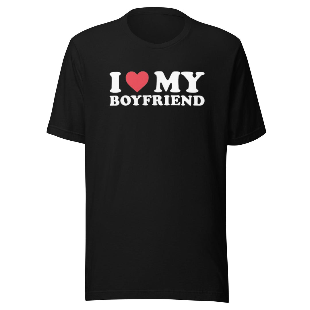 I Love My Boyfriend Top Koala Softstyle Short Sleeve Tee - TopKoalaTee