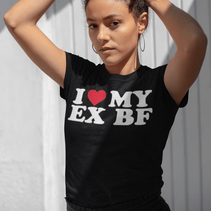 I Love My EX BF T-shirt Top Koala Sofstyle Unisex Tee - TopKoalaTee