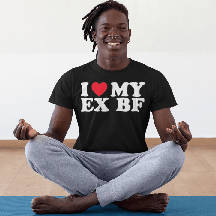 I Love My EX BF T-shirt Top Koala Sofstyle Unisex Tee - TopKoalaTee