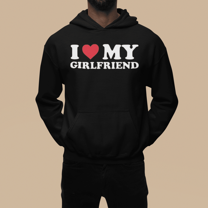 I Love My Girlfriend Ultra Soft Blended Cotton Midweight Unisex Pullover - TopKoalaTee