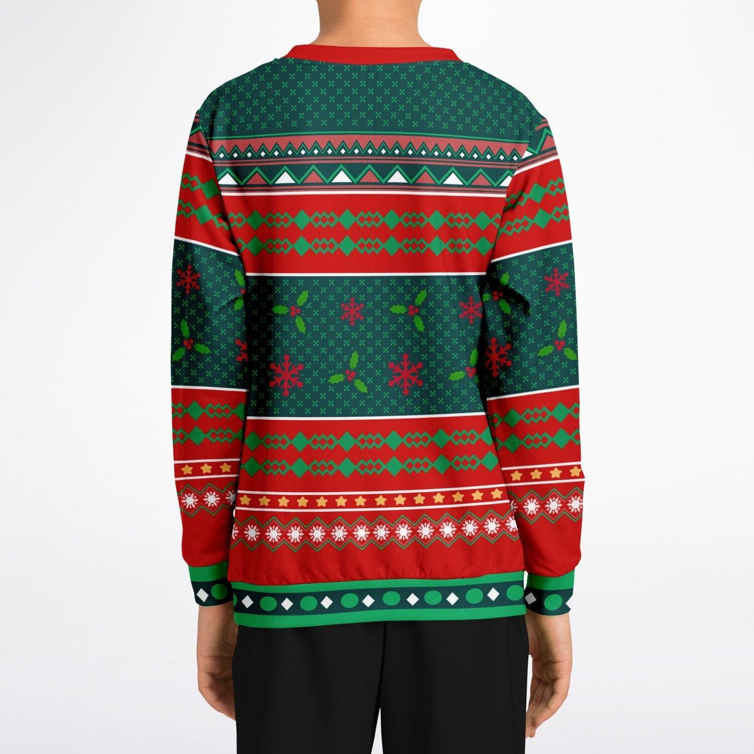I put out for Santa Kids Unisex Ugly Christmas Sweatshirt - TopKoalaTee