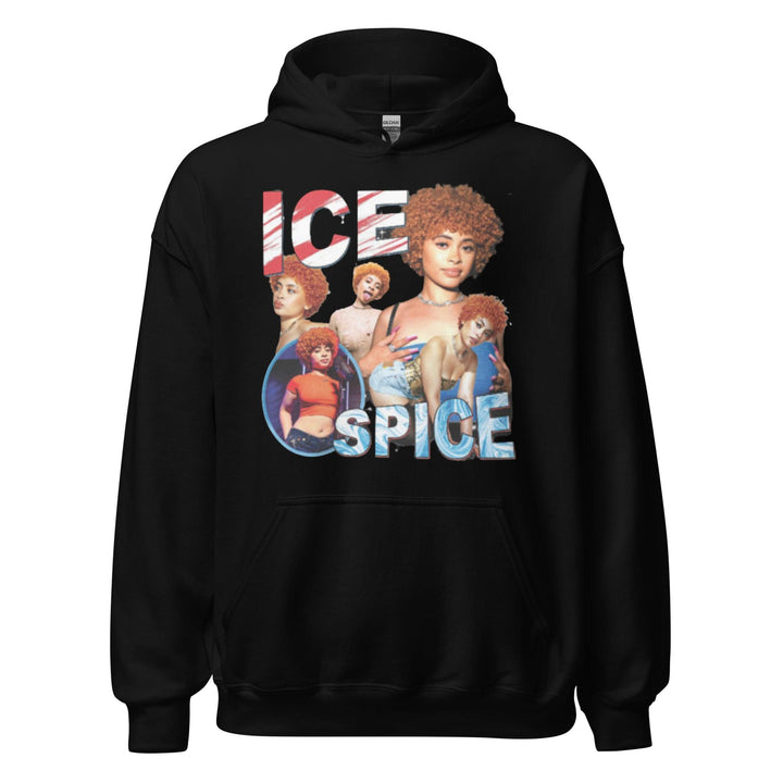 Ice Spice Red White and Blue Hoodie Top Koala HeavyBlend Pullover - TopKoalaTee