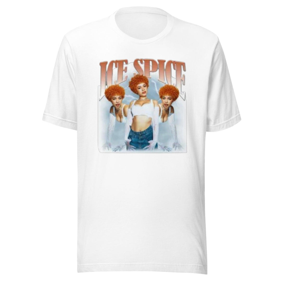 Ice Spice Tshirt Triple Spice Heaven Short Sleeve 100% Cotton Crew Neck Top - TopKoalaTee