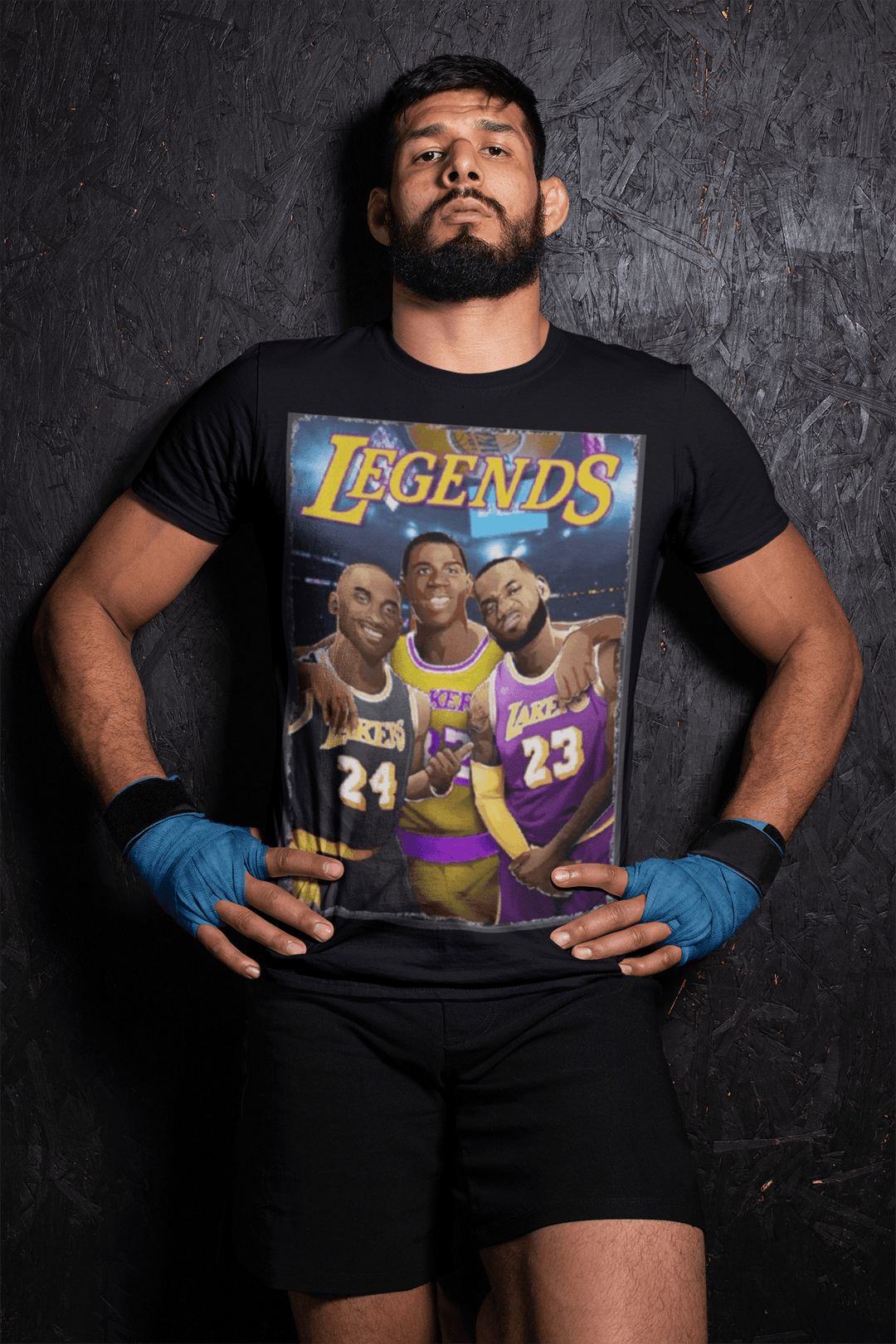 Iconic Basketball Legends T-shirt Short Sleeve 100% Utra Soft Cotton Crewneck Uniex tee - TopKoalaTee