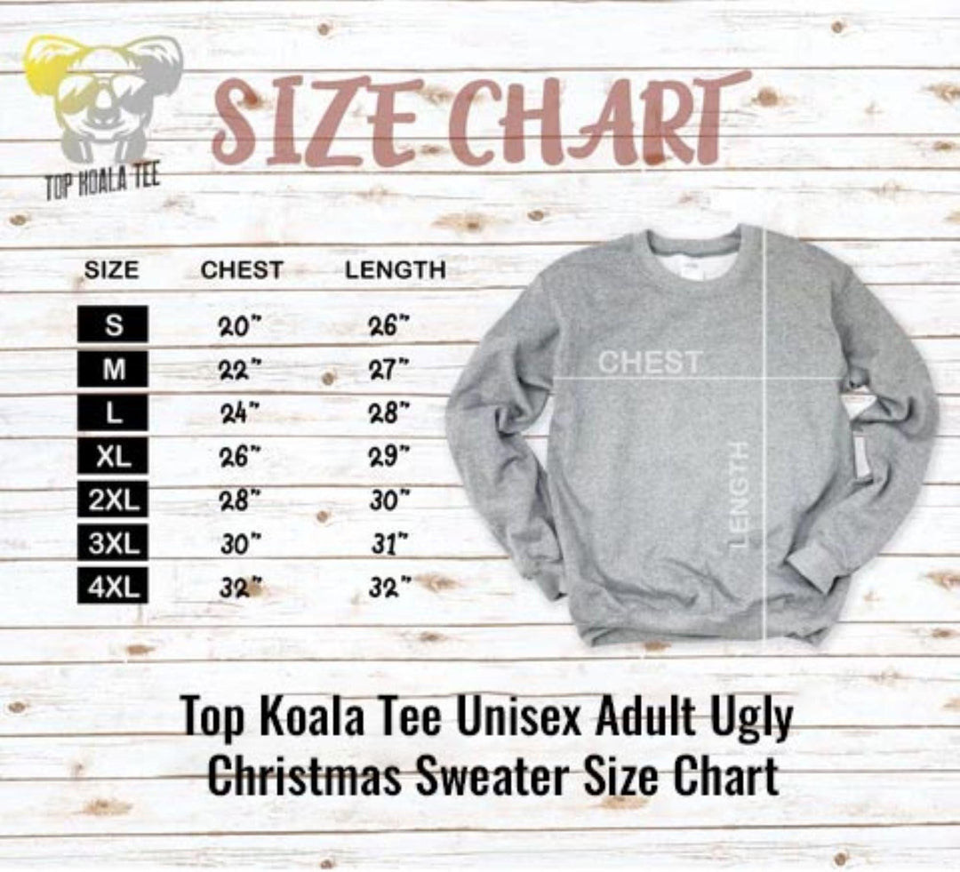 In Case I Don't See You Merry Christmas Ugly Christmas Sweater Top Koala Tee - TopKoalaTee