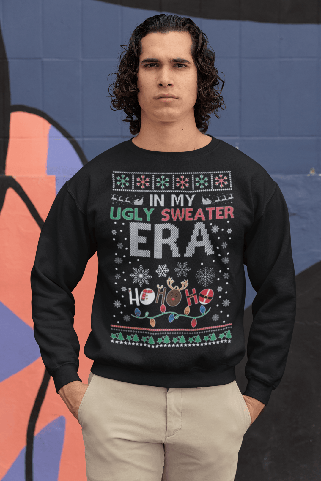 In My Ugly Sweater Era Heavyweight Crewneck Ugly Christmas Sweater - TopKoalaTee