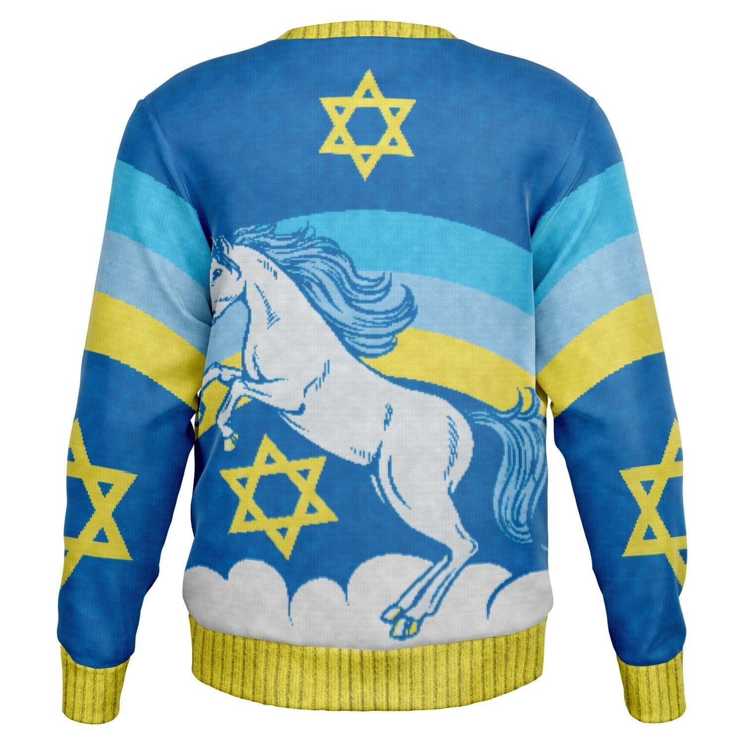 Jewnicorn Unisex Ugly Passover Sweater - TopKoalaTee