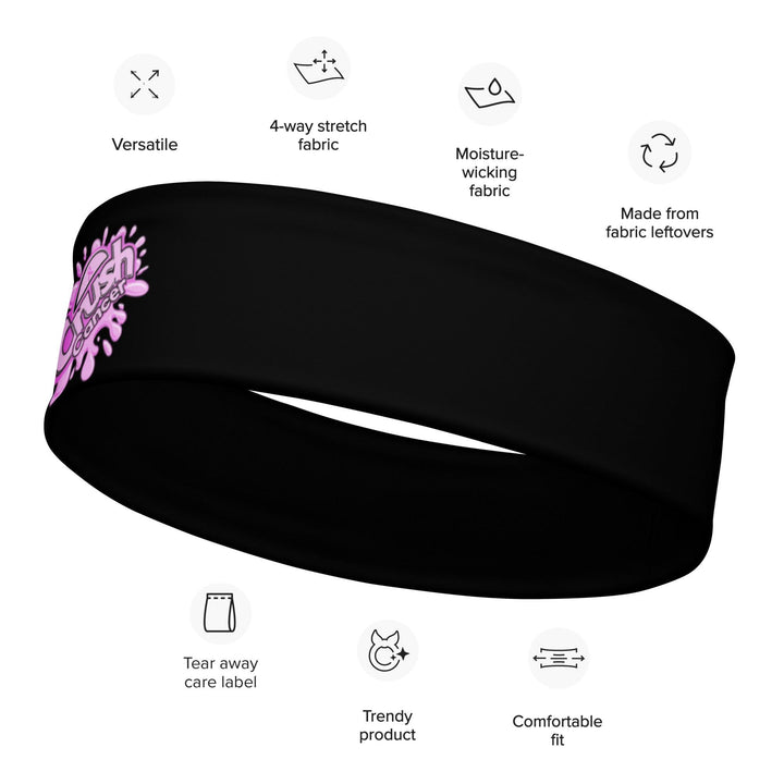 Jogging Headband Crush Cancer Quick Dry Sports Sweatband - TopKoalaTee