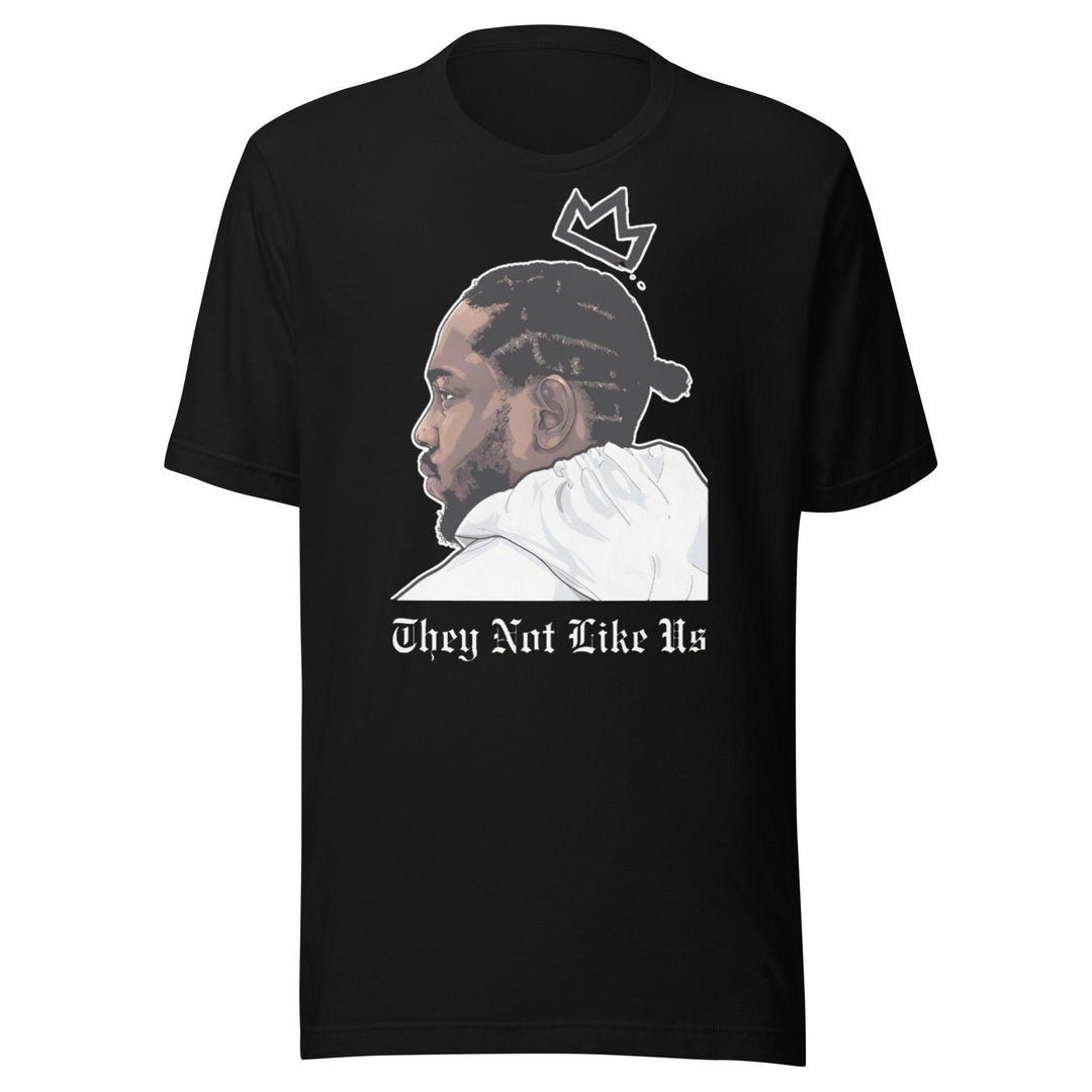 King Kendrick Tshirt They Not Like Us Short Sleeve Unisex 100% Cotton Crew Neck Top - TopKoalaTee