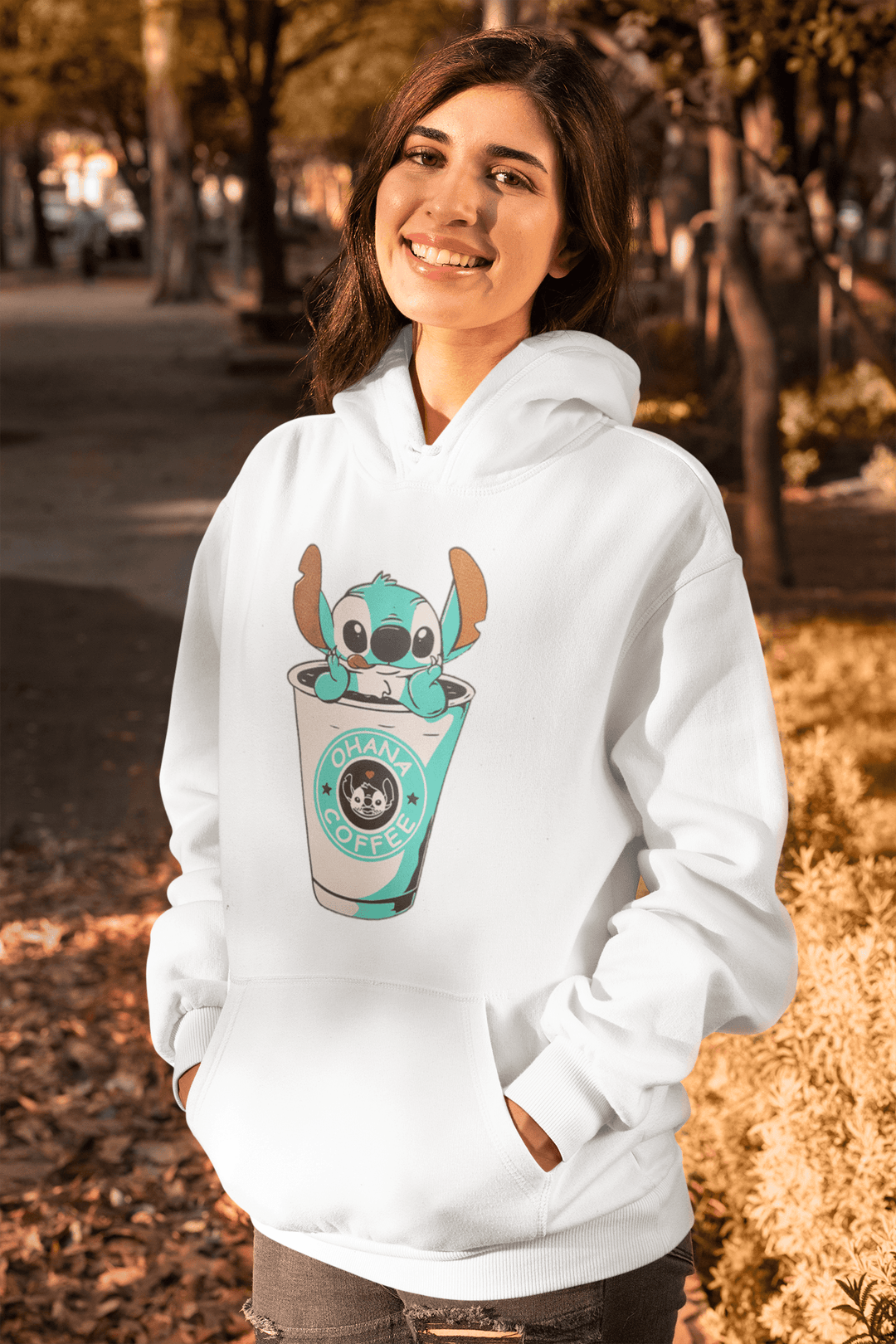 Koala in A Coffee Cup Hoodie Top Koala Soft Midweight Pullover - TopKoalaTee