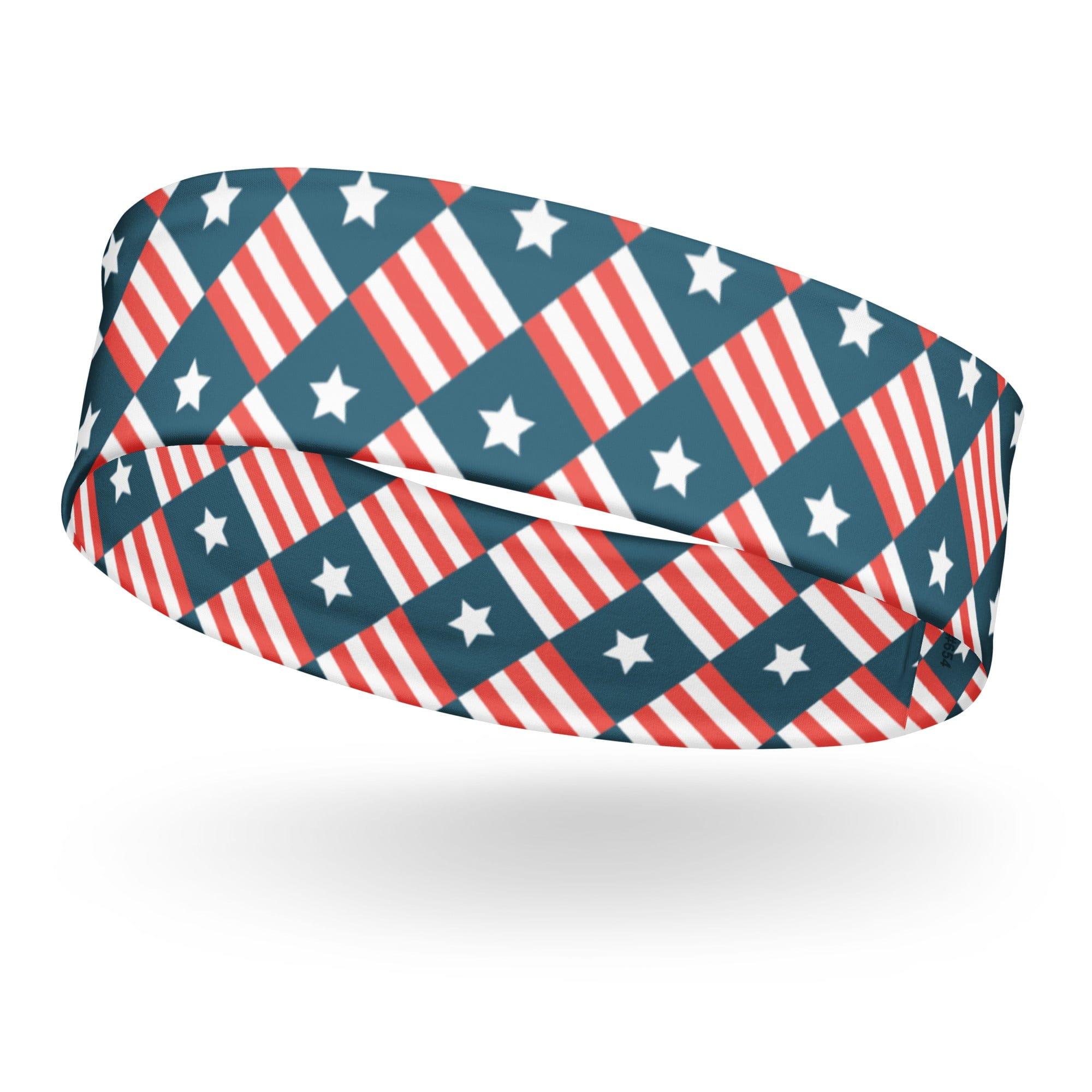 male headbands || America Stars & Stripes Quick Dry Head Tie - TopKoalaTee