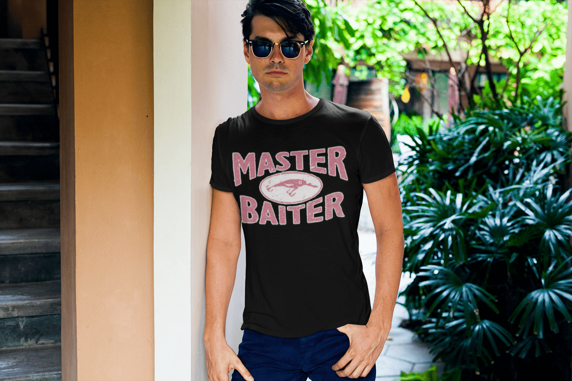 Fishing T-Shirt Master Baiter Short Sleeve Top Koala Softstyle Tee - TopKoalaTee