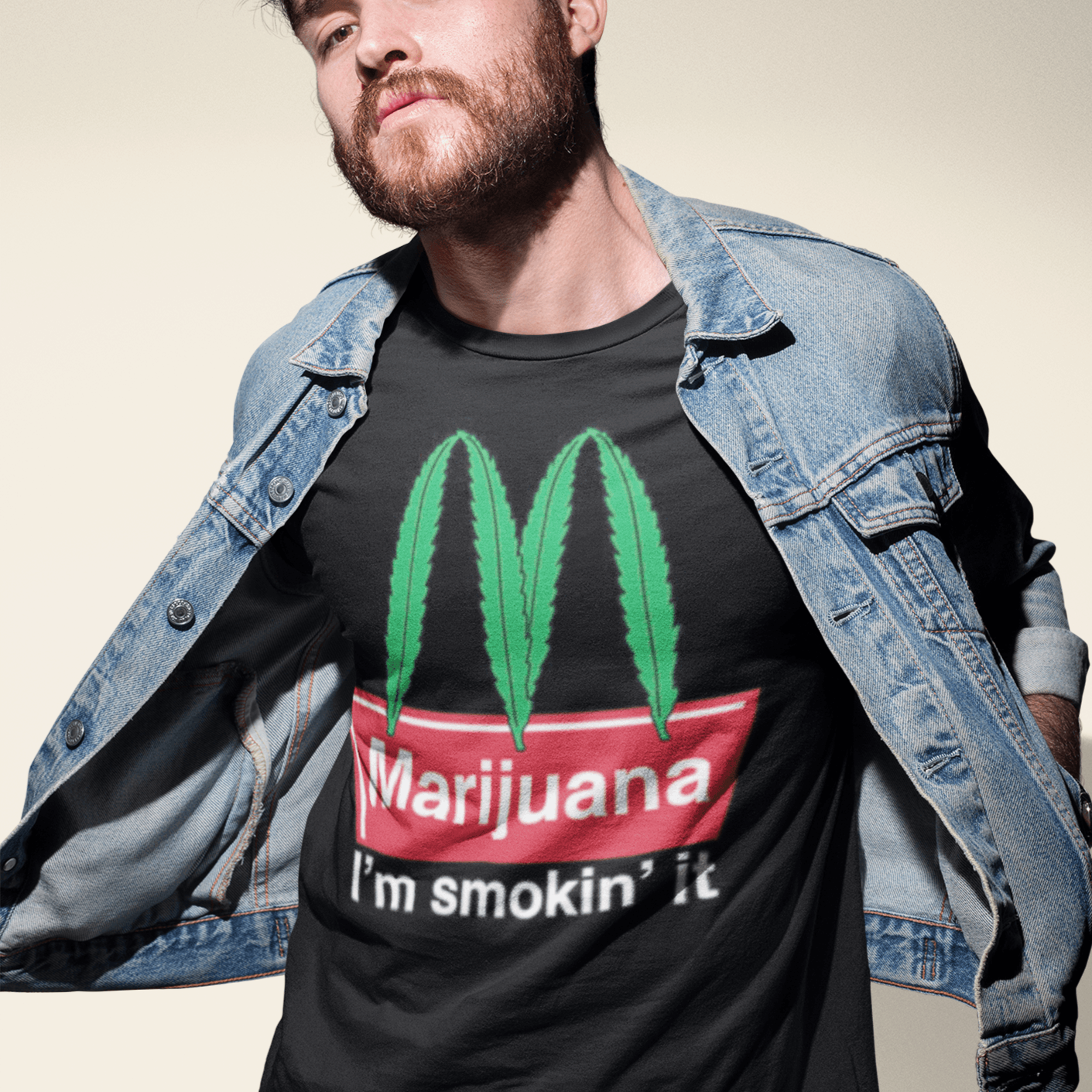 Mcdonalds T-Shirt Top Koala Softstyle Marijuana I'm Smokin It Unisex Tee - TopKoalaTee
