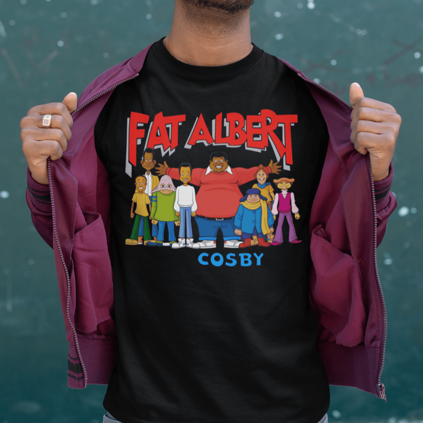 Fat Albert T-shirt 70's Cartoon Series Short Sleeve Top - TopKoalaTee