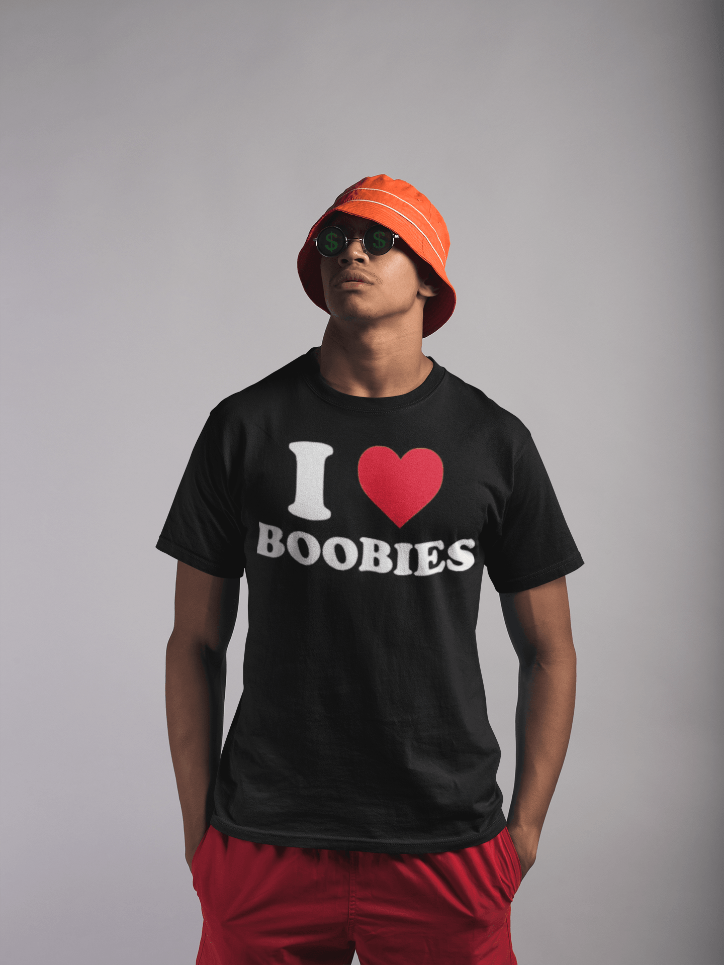 I Love Boobies T-shirt Top Koala Softstyle Short Sleeve Unisex Tee - TopKoalaTee