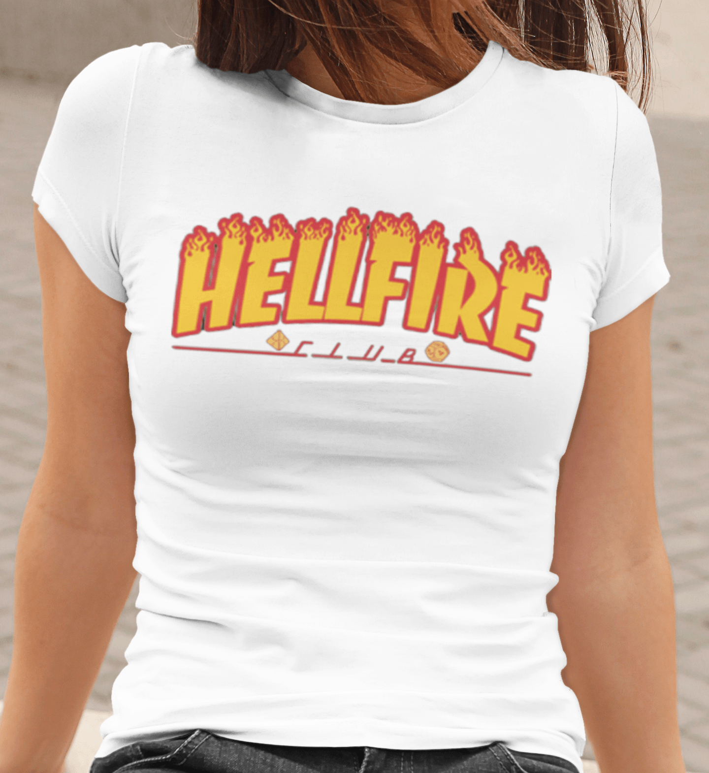 Motorcycle Club T-shirt Top Koala Softstyle Hellfire Club Unisex Tee