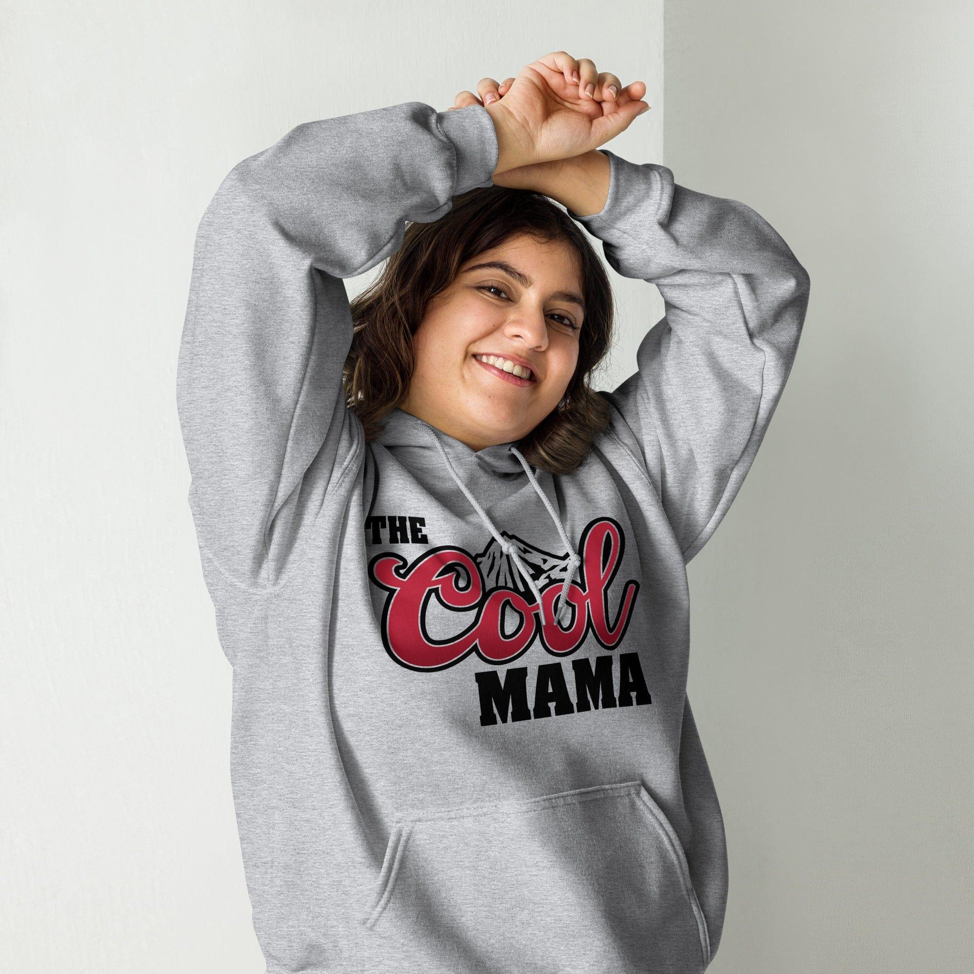 Mother's Day Hoodie The Cool Mama Blended Cotton Pullover - TopKoalaTee