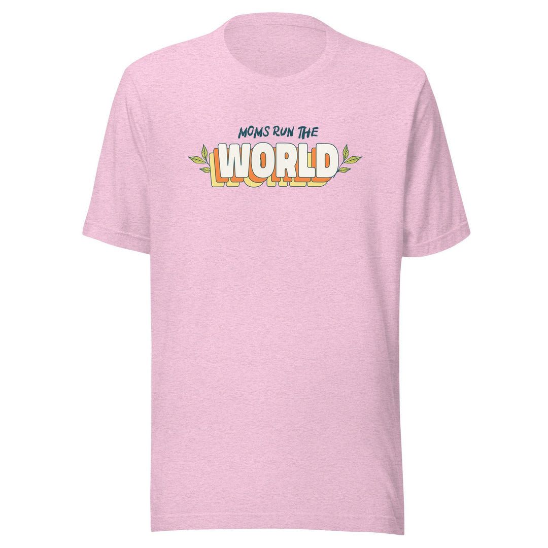 Mothers Day T-shirt Moms Run the World 70's Style - TopKoalaTee