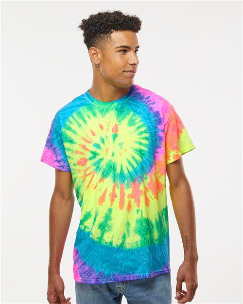 Multi-Color Tie-Dyed T-Shirt - TopKoalaTee