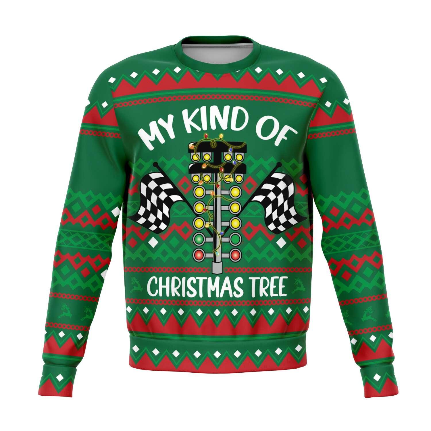 My kind of Christmas Tree Unisex Ugly Christmas Sweatshirt