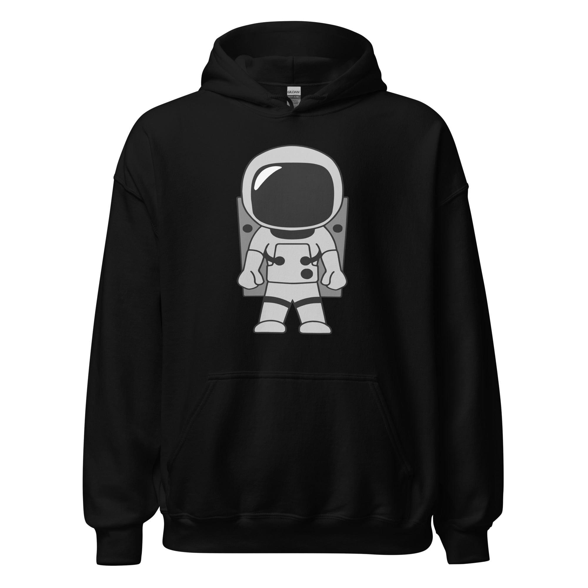 NASA Hoodie of Astronaut in Space Suit and Space Helmet - TopKoalaTee