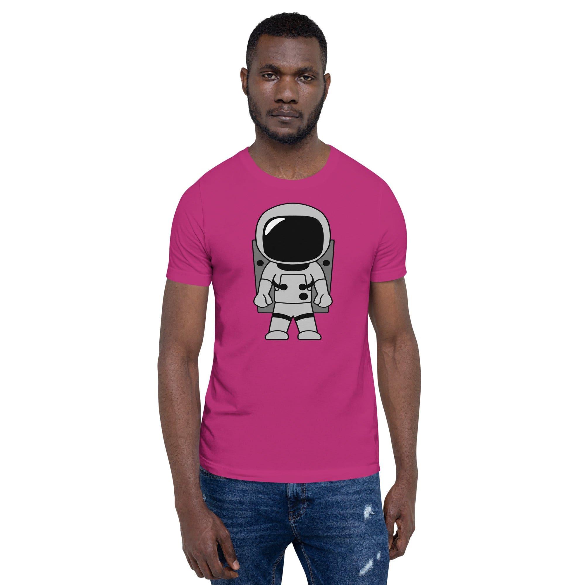 NASA Unisex Short Sleeve T-shirt Astronaut in Space Suit - TopKoalaTee